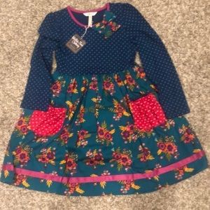 Matilda Jane Merry Merry Dress NWT